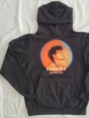 Shawn Mendez Wonder Tour Graphic Hoodie M